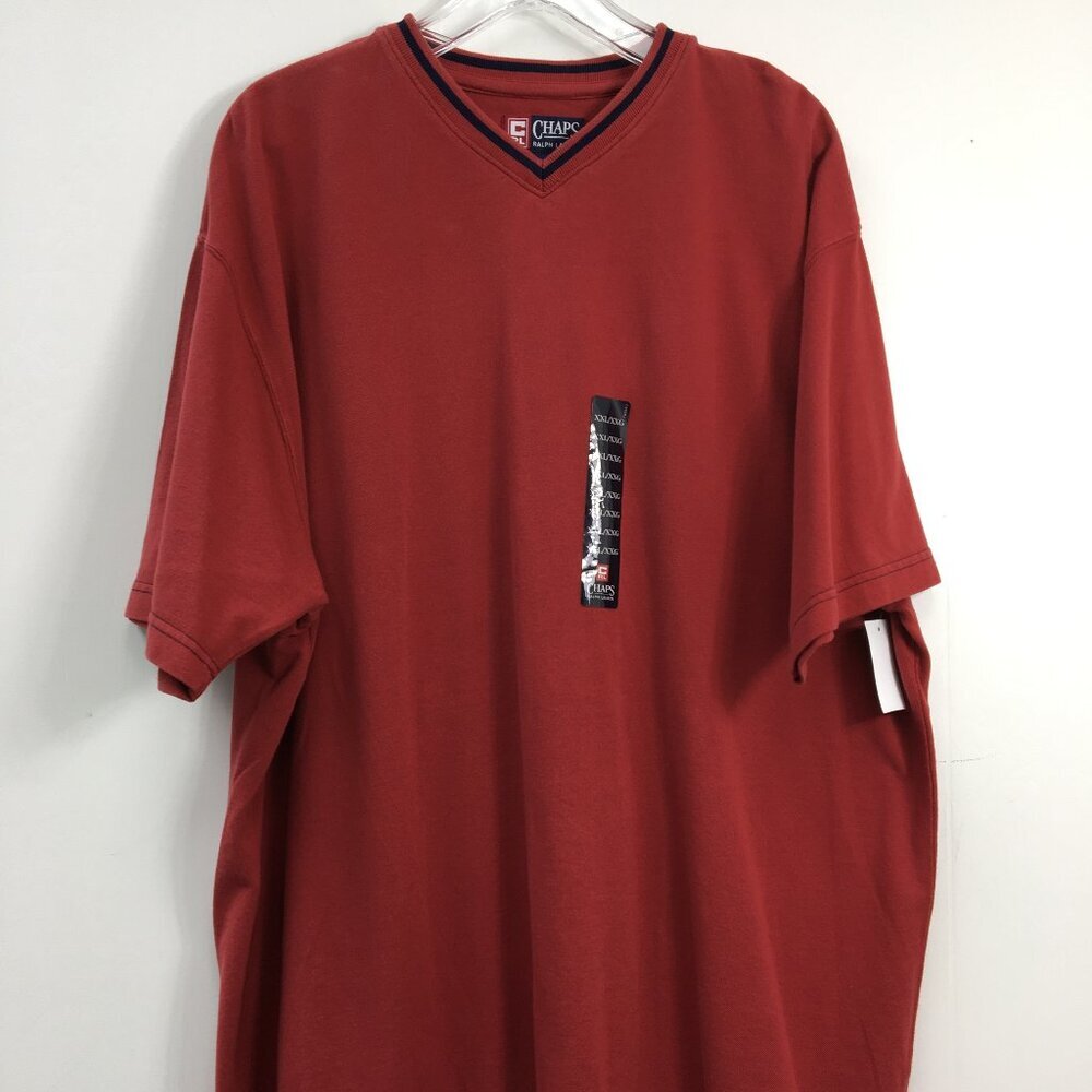 Chaps Mens Short Sleeve Shirt Bundle Size XXL EXCELLENT Condition - Picture 2 of 11